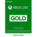 3 Month Xbox Live Gold